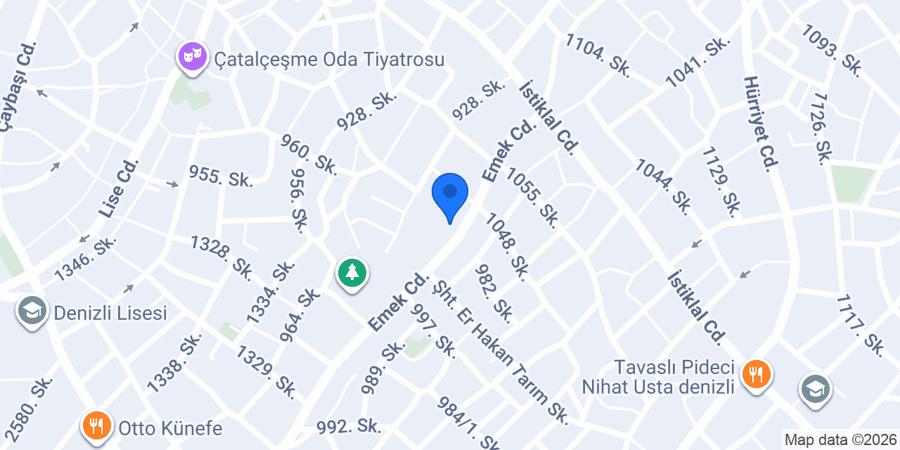 Merkez Veteriner Kliniği konumu