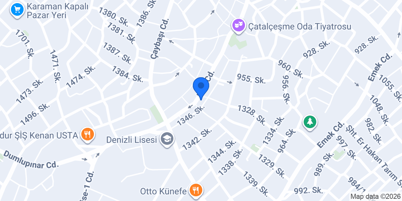 TangoDen Dans Stüdyosu konumu