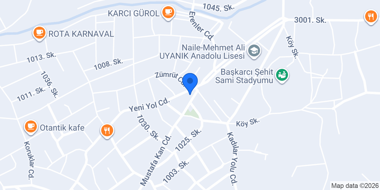 Başkarcı Pide konumu
