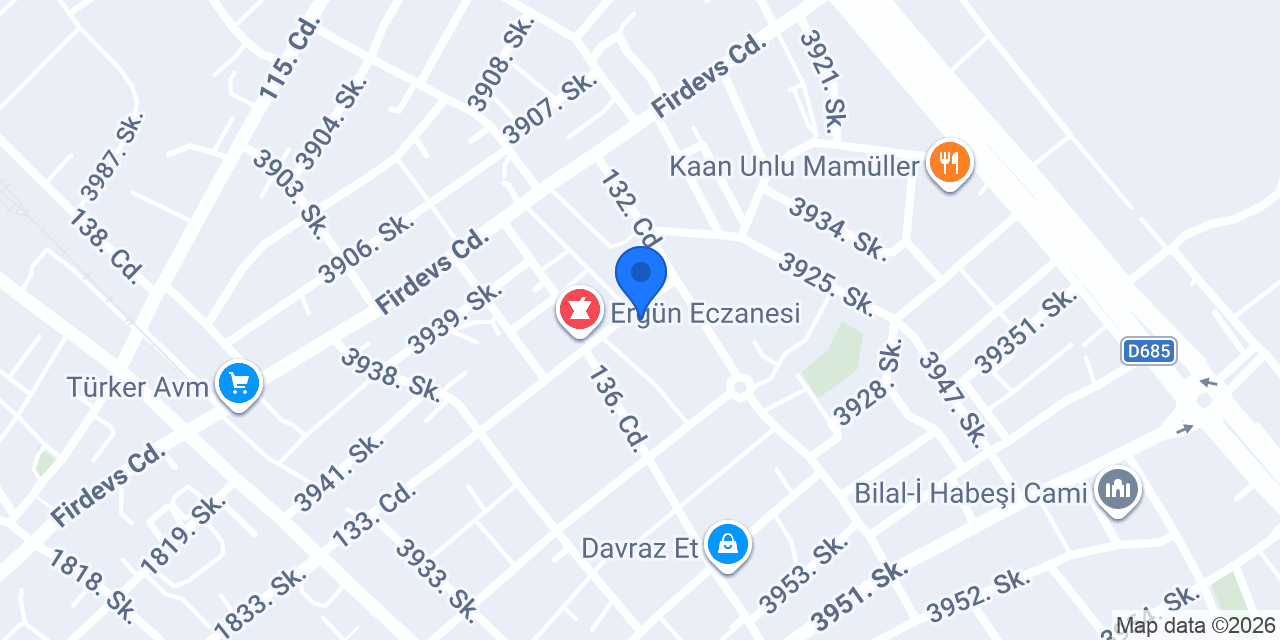 Güven Eczanesi konumu