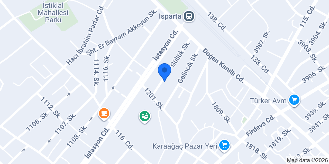 Ece Mimarlık konumu