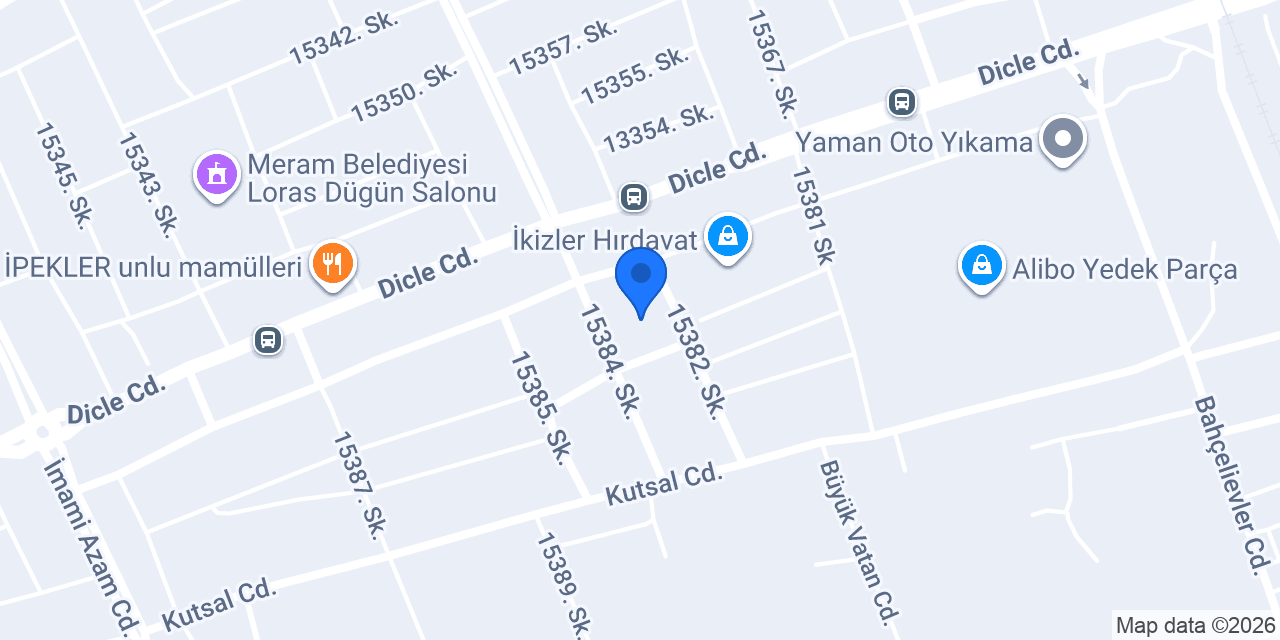 Öz Sinan Mobilya konumu