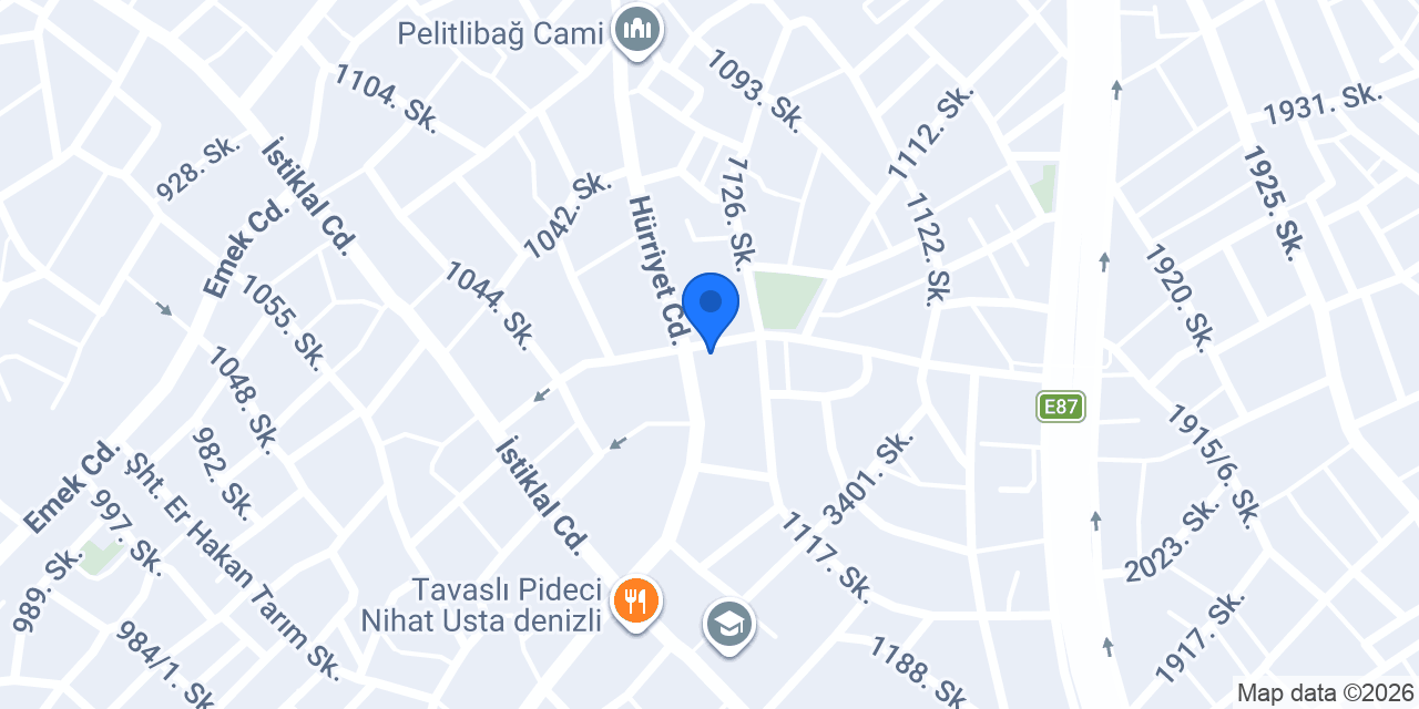 Öznur Eczanesi konumu