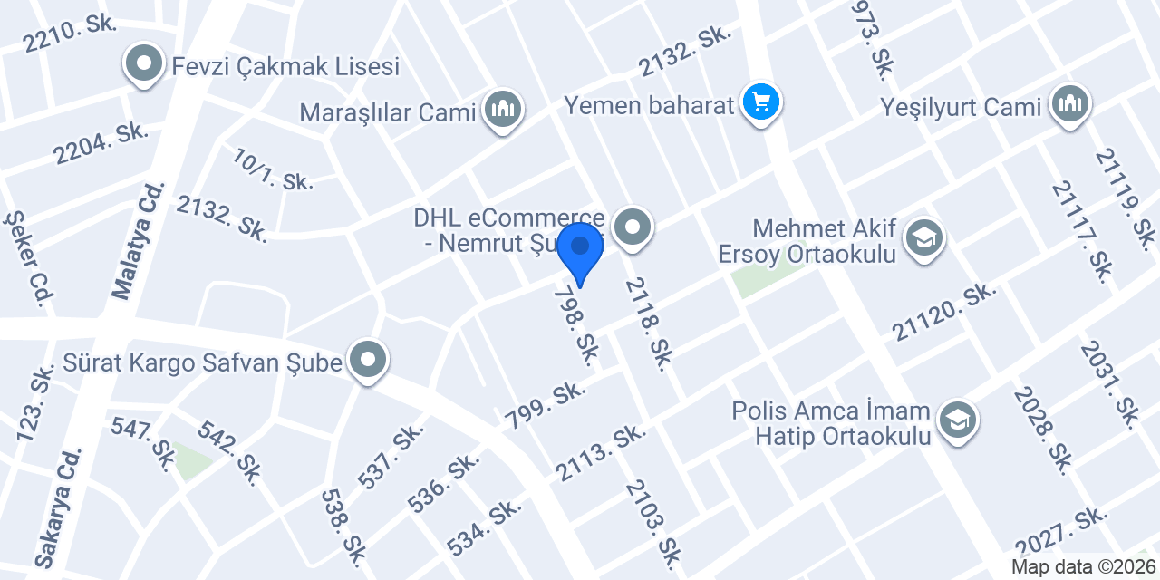 Çağan Perde konumu