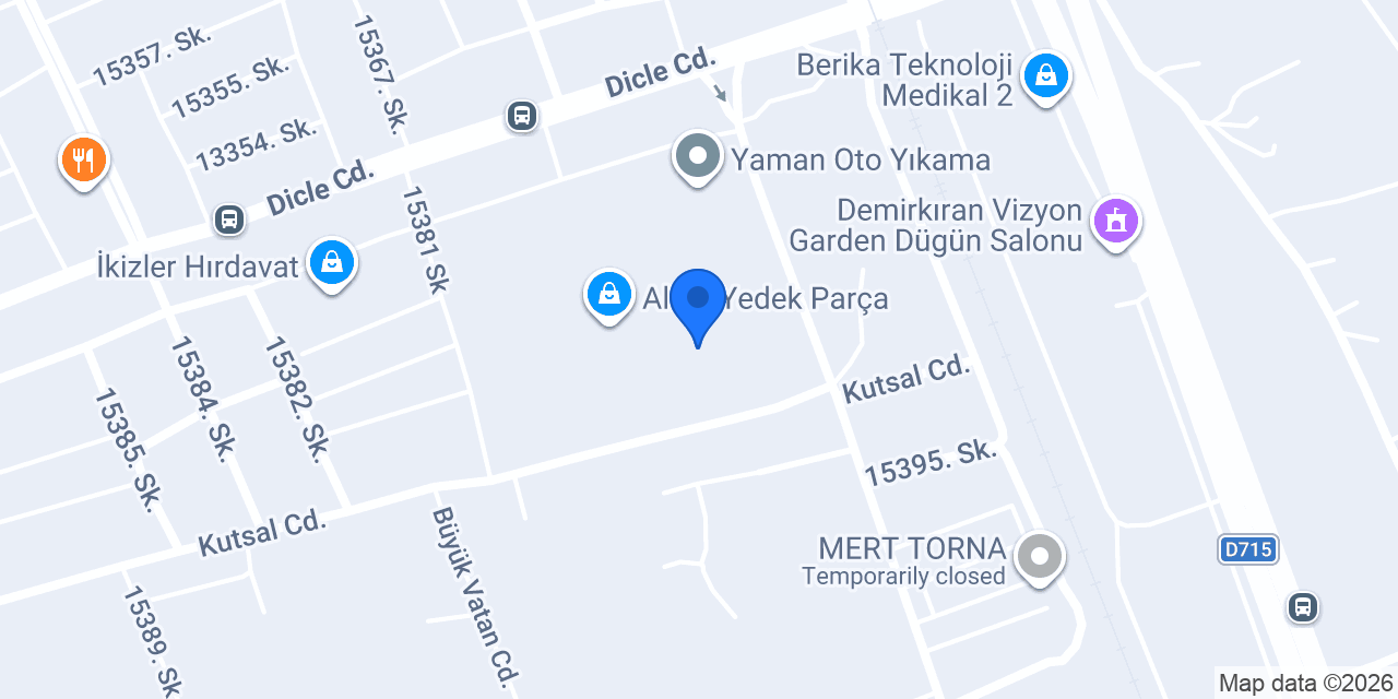 SELÇUK OTO SERVİS konumu