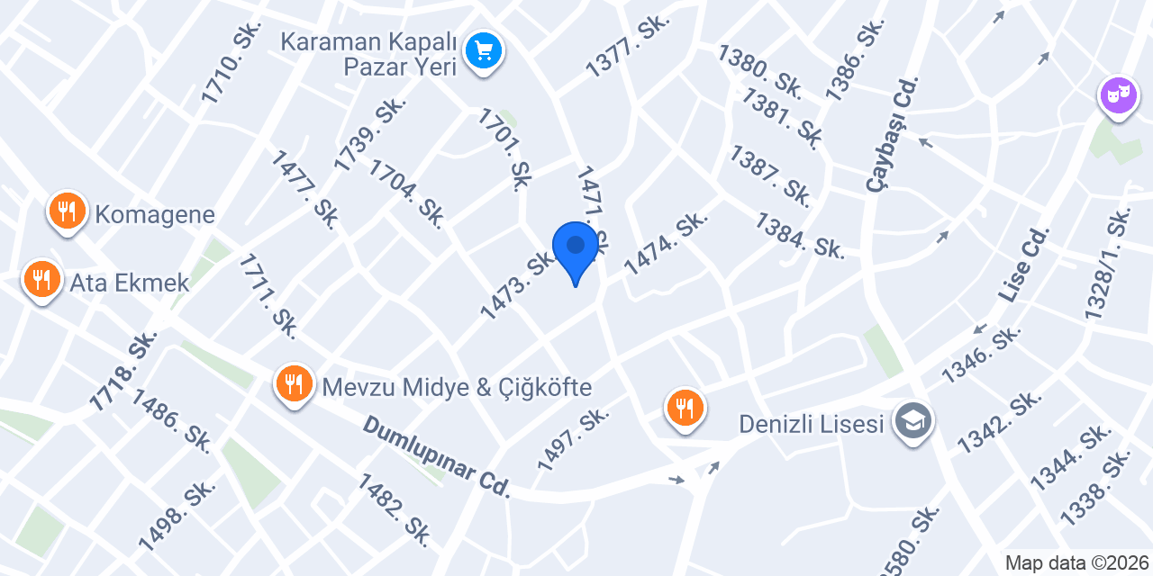 Gala Çiçek konumu