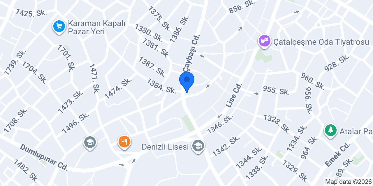 Kuaför Pınar konumu