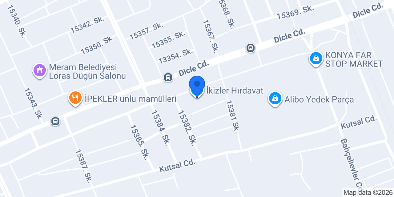 İkizler Hırdavat konumu