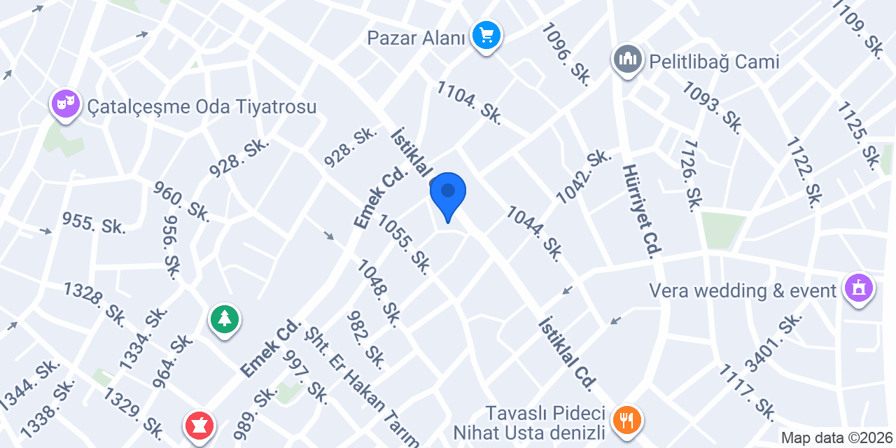 Yataş Beddingg İstiklal konumu