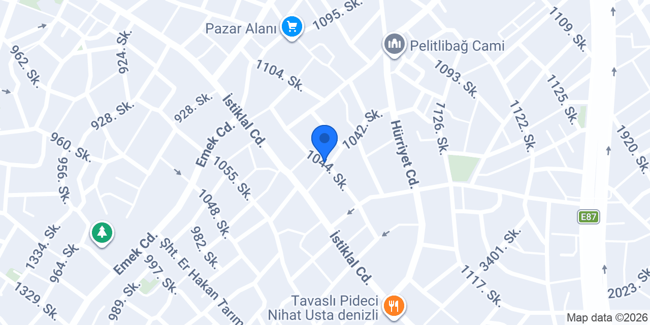 DENİZLİ MASAJ SALONU ROJJ MASAJ konumu