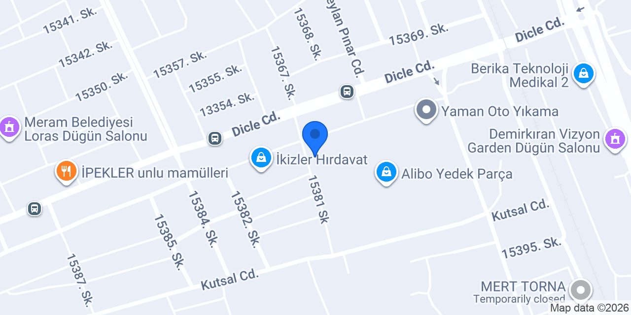 Keskinoğlu oto elektrik konumu