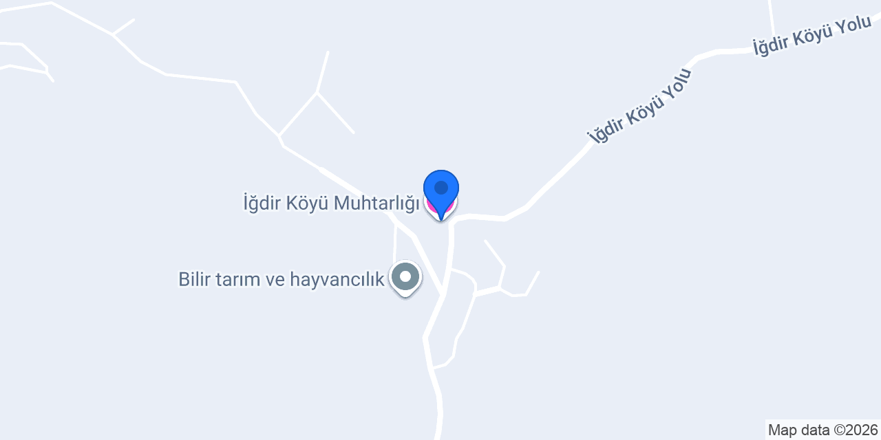 İğdir Köyü Muhtarlığı konumu