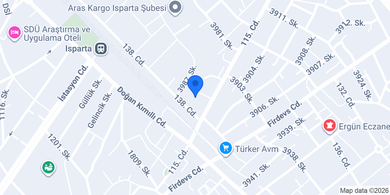 istiklal Anaokulu konumu