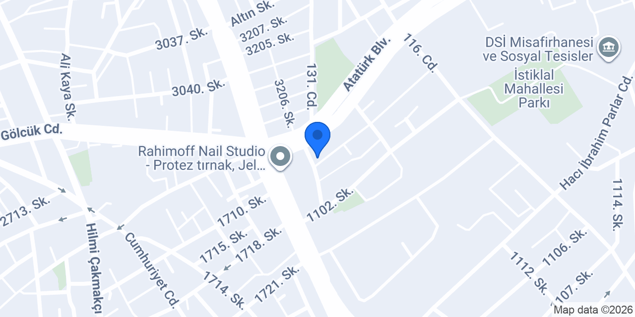 DAVRAZ RENT A CAR konumu