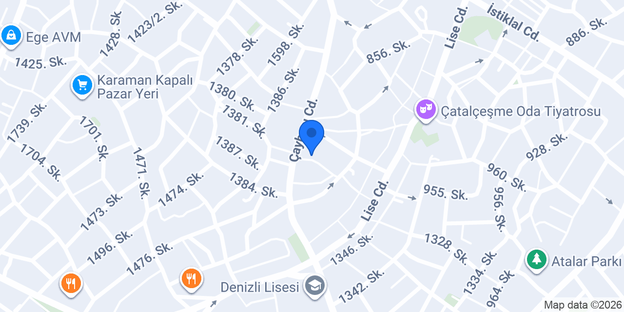 POYRAZ APART konumu