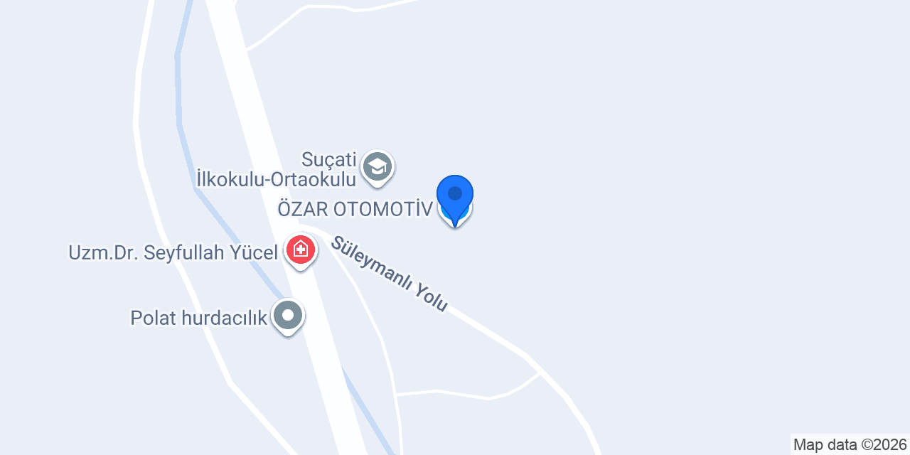 ÖZAR OTOMOTİV konumu