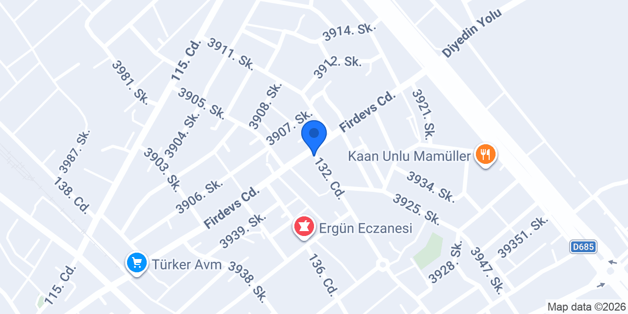 Davraz Taksi konumu