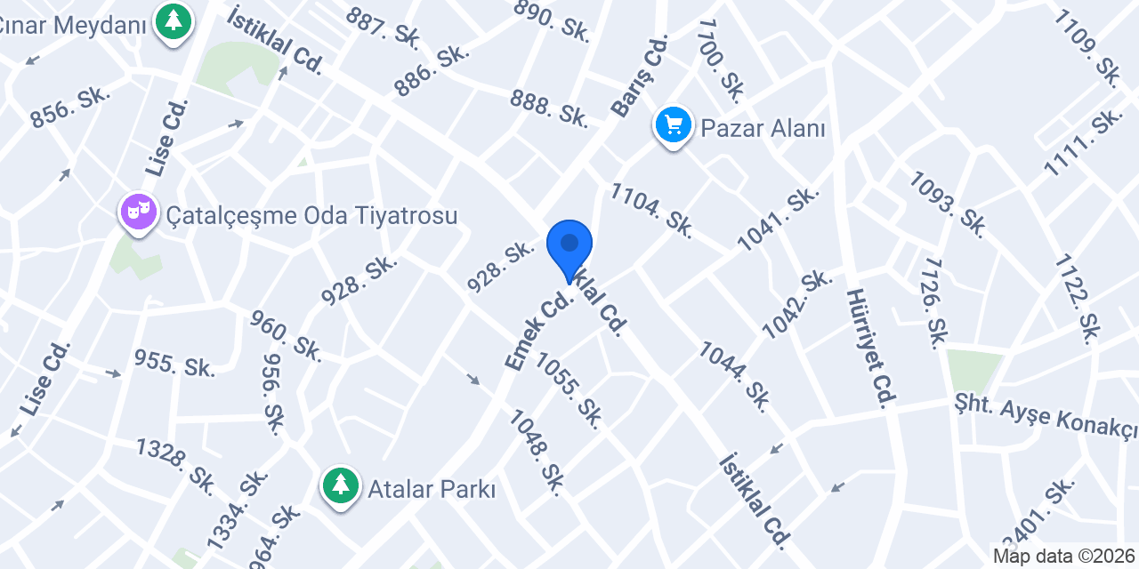 Denizli Spa Masaj Salonları konumu