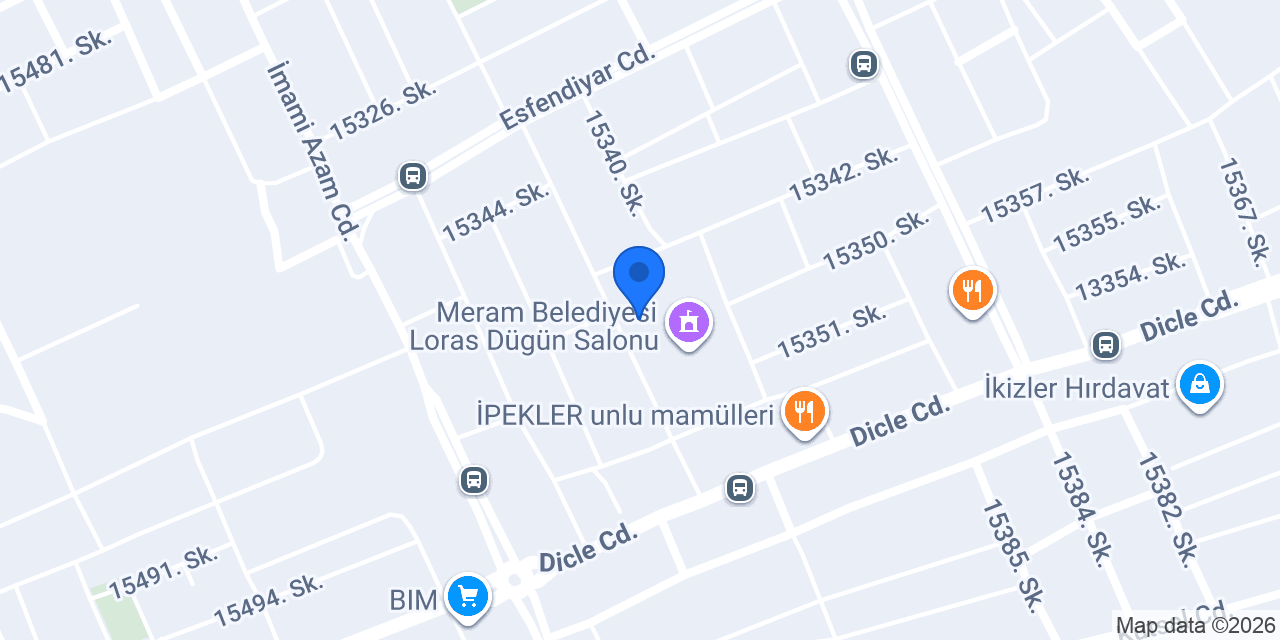 TELAFER İLKOKULU konumu