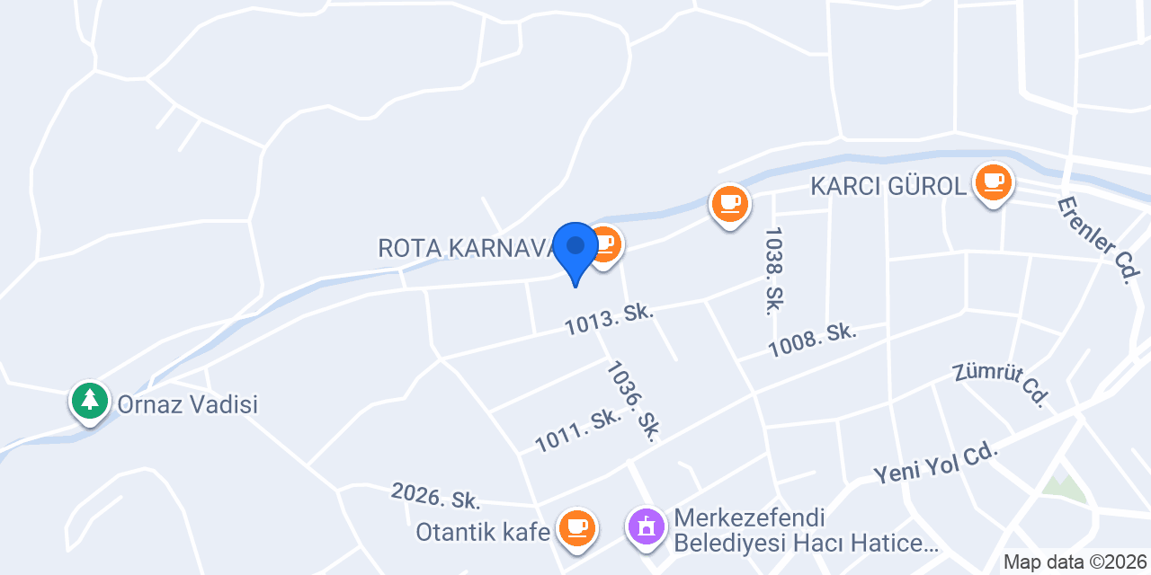 Vadi Cafe Yesil Bahçe konumu