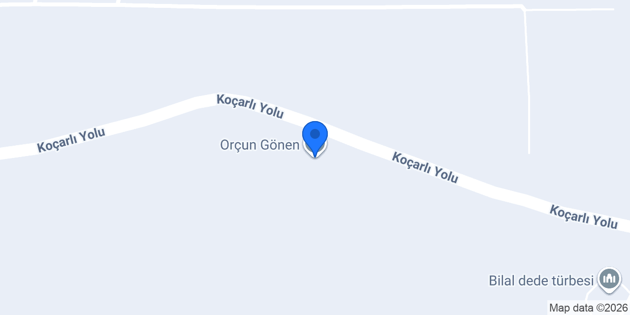 Orçun Gönen konumu