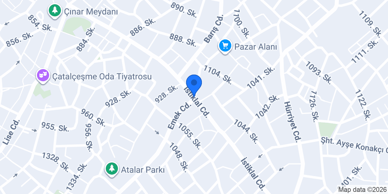 Denizli Elektronik Anahtar Acil Çilingir 7/24 Servis konumu