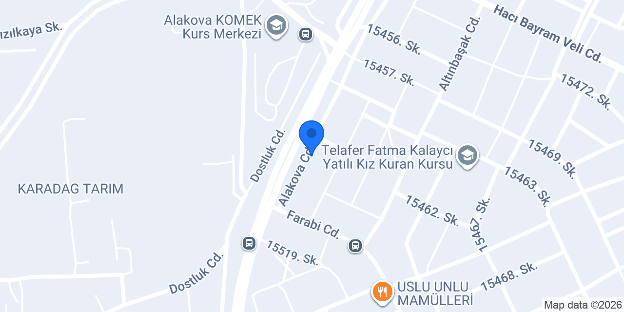 BAYTEK HAVALI EL ALETLERİ konumu