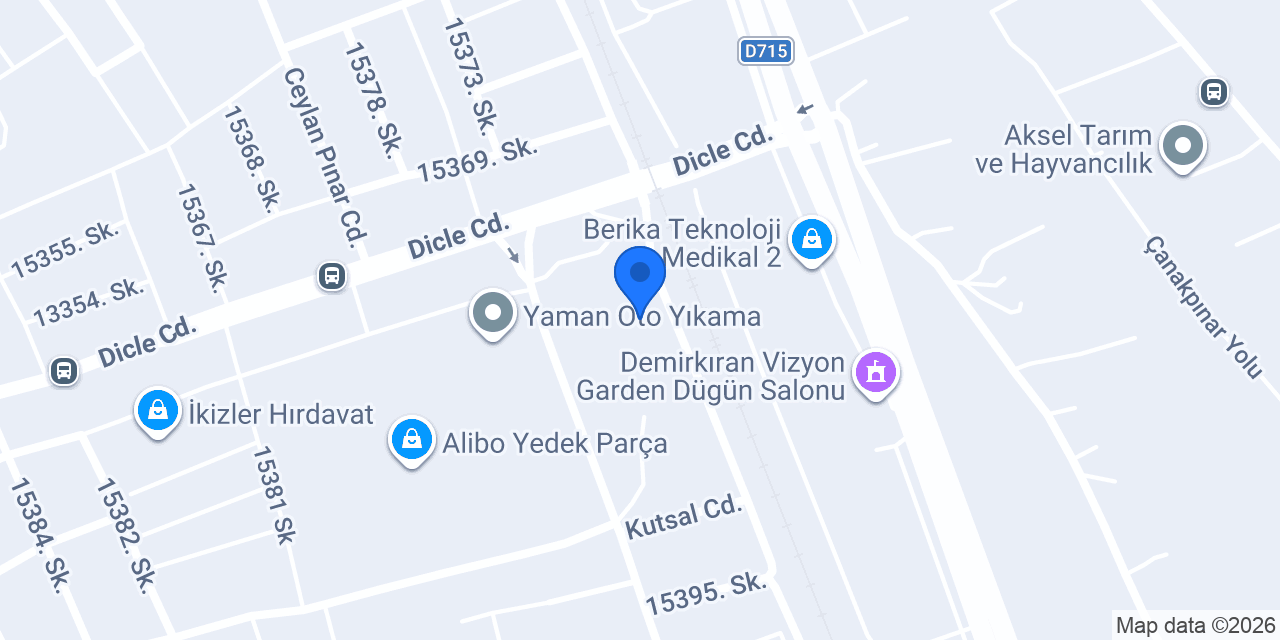 Aytekin Beton Duvar Kalıp konumu