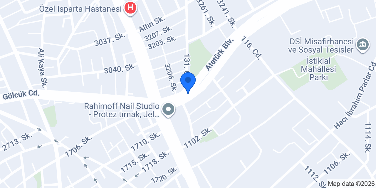 Cihan İnşaat Ltd. konumu