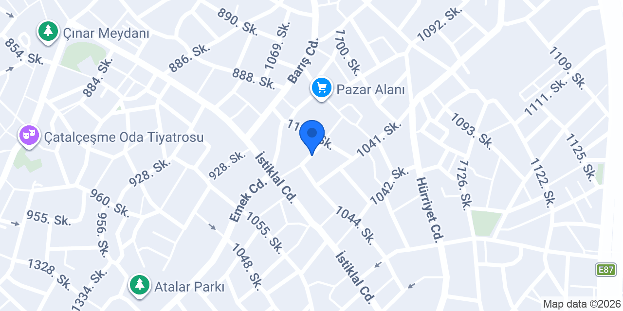 Gülpay Market konumu