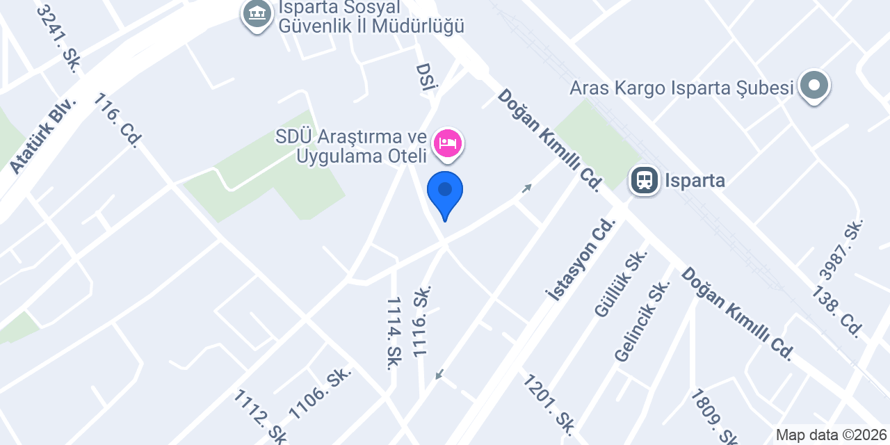Gülçiçek Anaokulu konumu