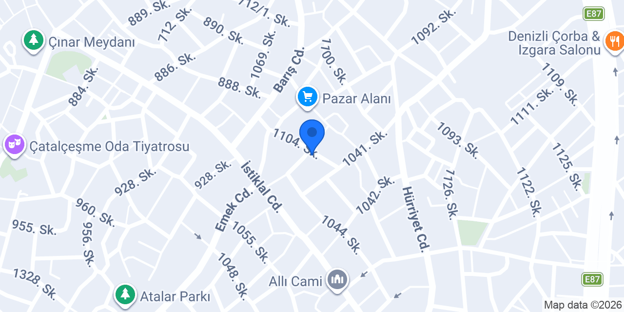 Yörem Itriyat San ve Tic Ltd Şti konumu