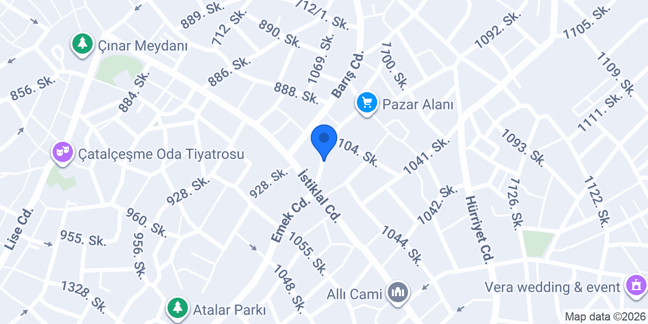 Denizli Masaj Spa Salonu konumu