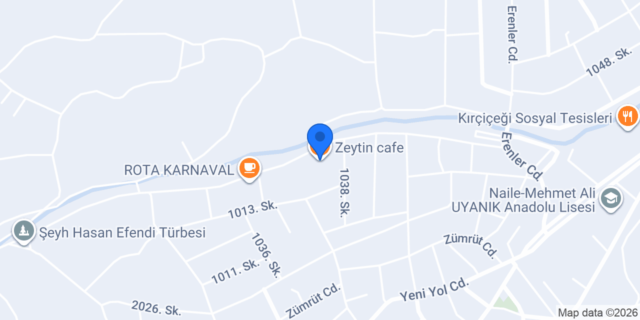 Zeytin cafe konumu