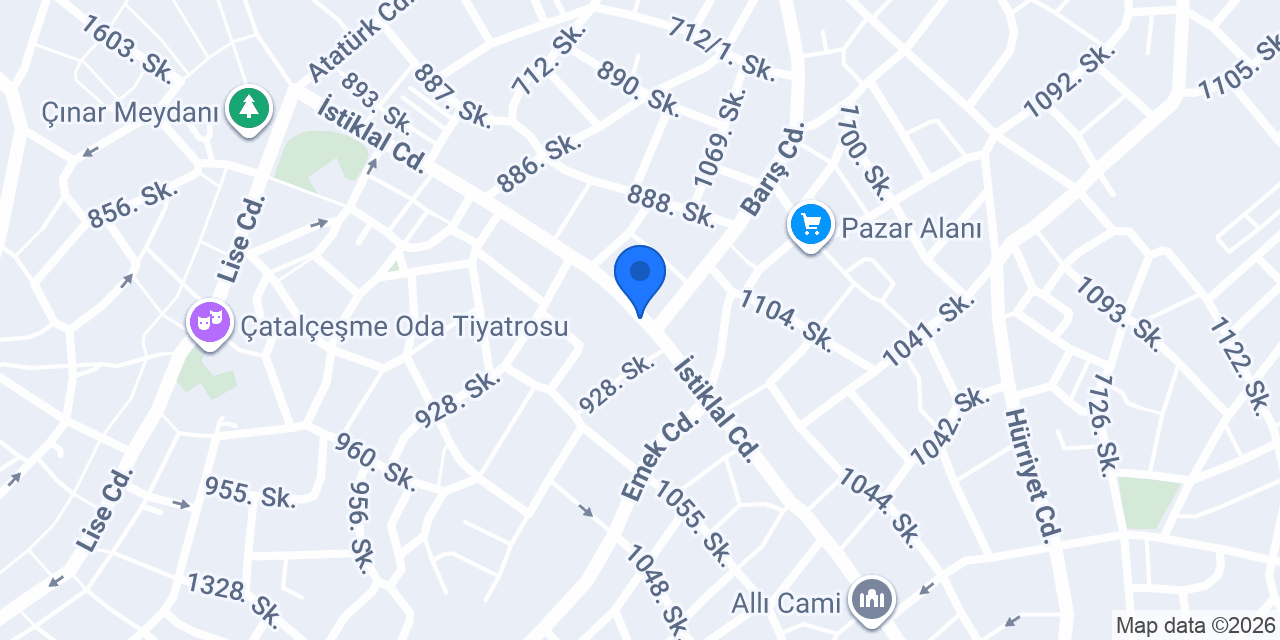 Hayal Saç Tasarım konumu
