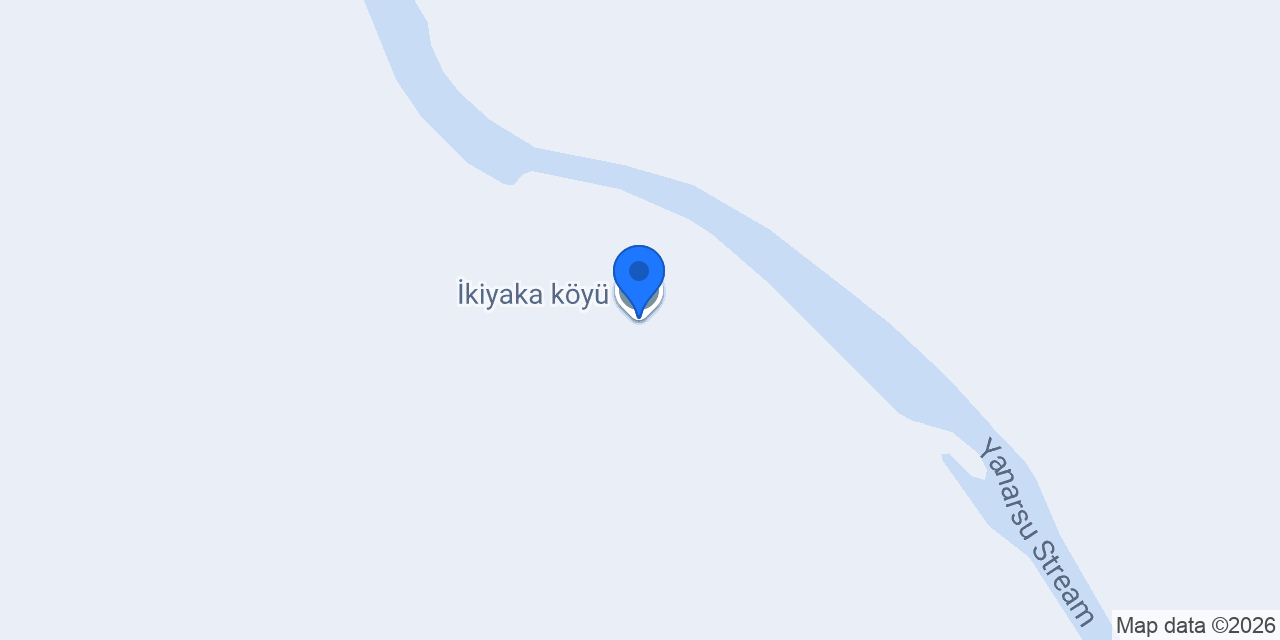 İkiyaka köyü konumu