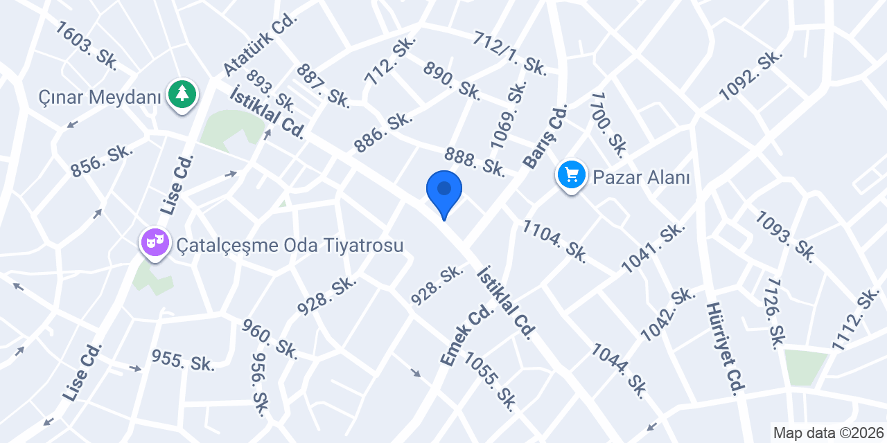 ÇAĞLAYAN RESTORANT konumu