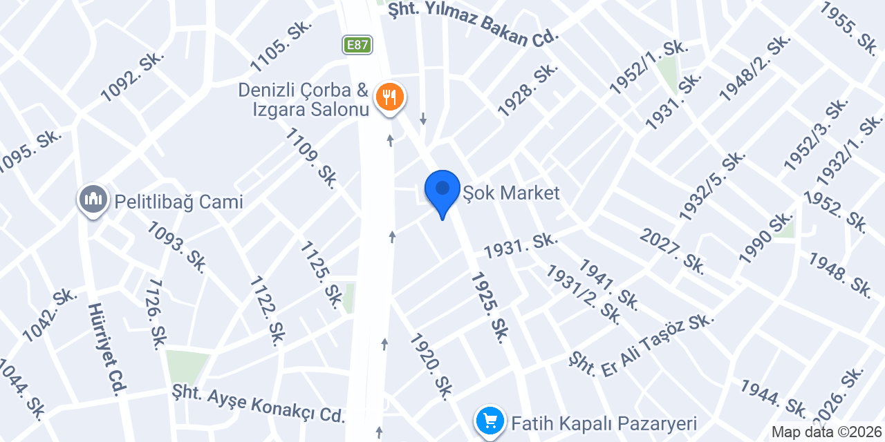 Denizli DNS Temizlik konumu