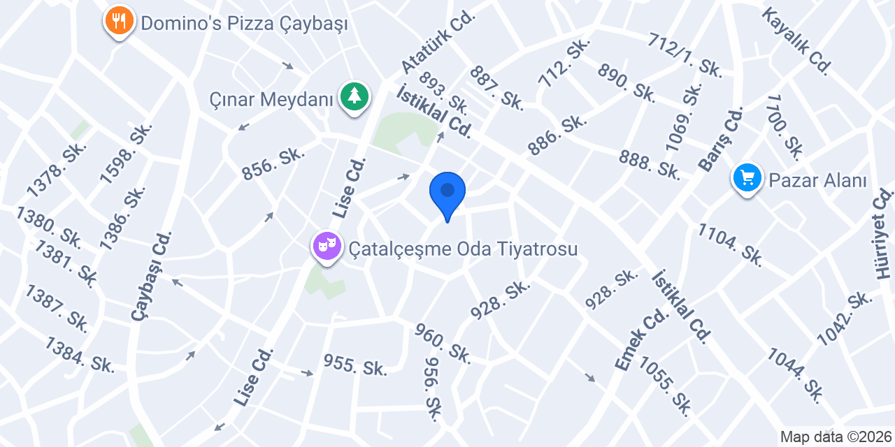 Delikliçınar Pide konumu