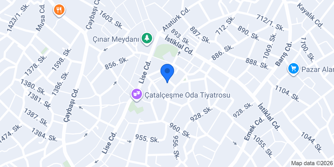 ADA Suit Çınar konumu