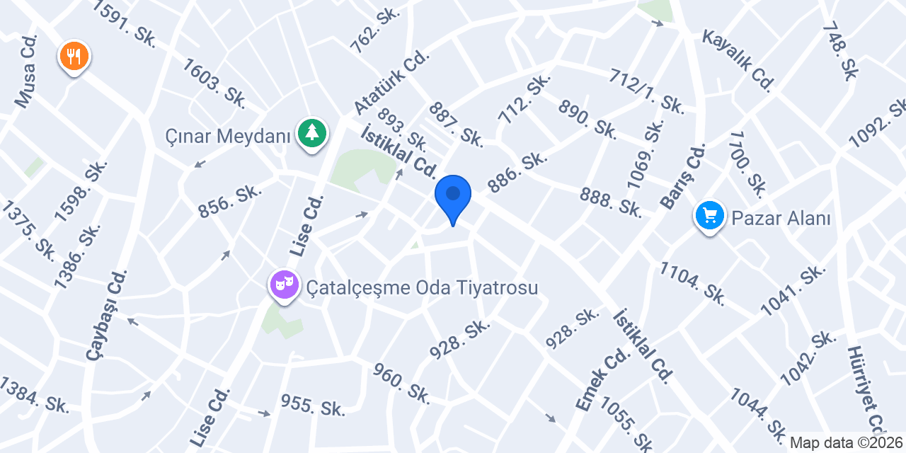 Yılmaz Doğalgaz Dekorasyon konumu