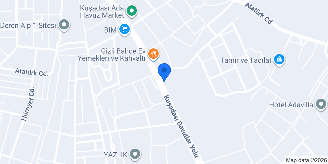 Bahçem Gözleme Evi konumu