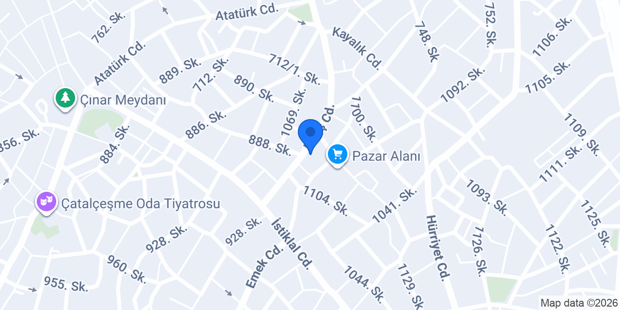 ulukent rent a car konumu