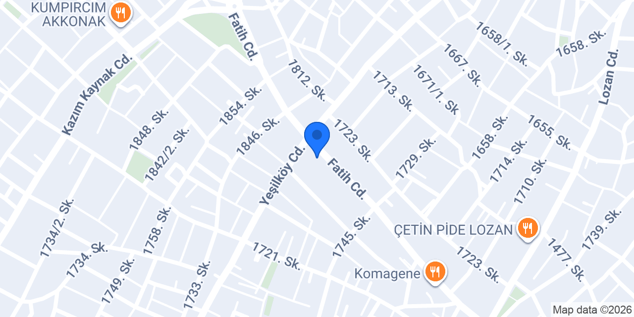 Mete İnternet Cafe konumu