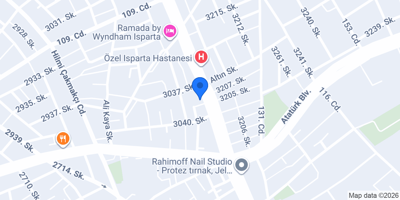 Fakülte Yeni Nesil Kütüphane Isparta konumu
