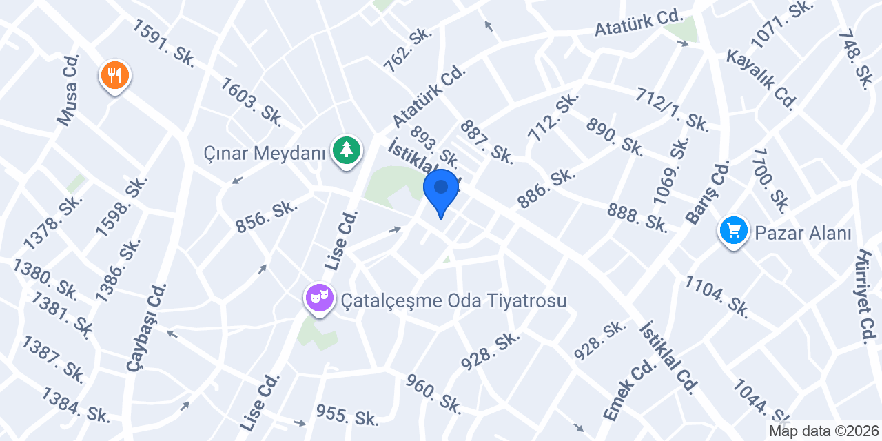 Cafe Yeşim konumu