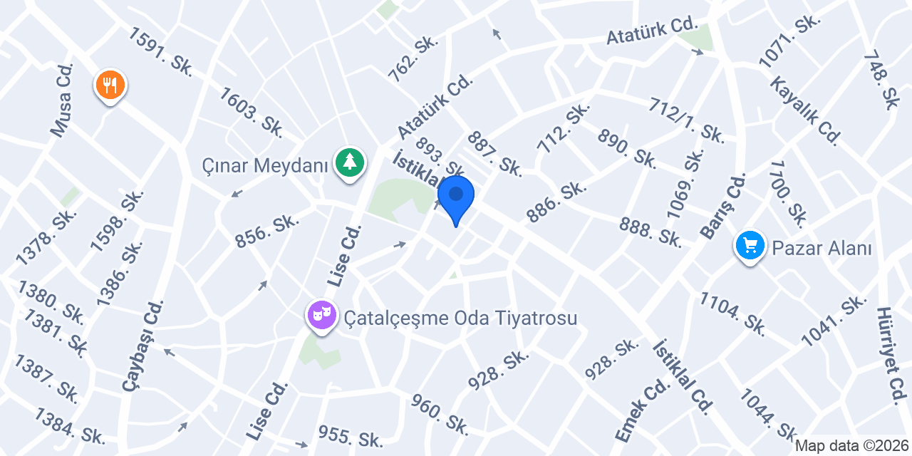 SER-NET İnternet Kafe konumu