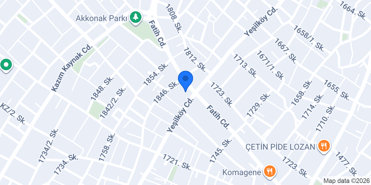 Özen Et konumu