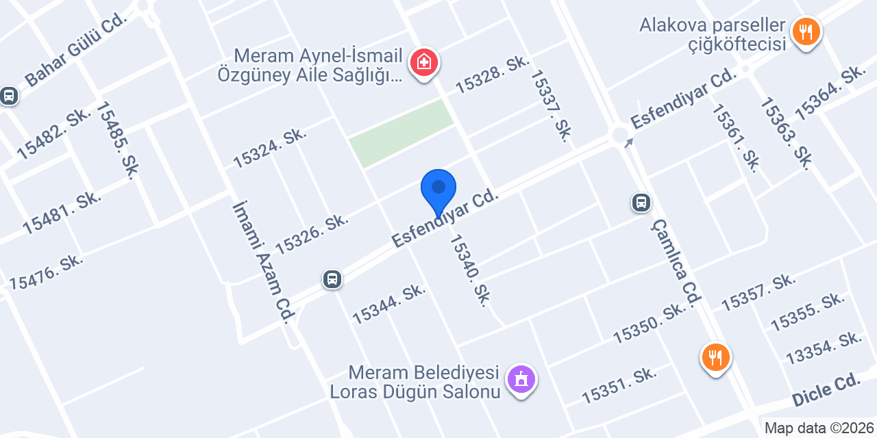 Özşahin Yapı Malzemeleri konumu
