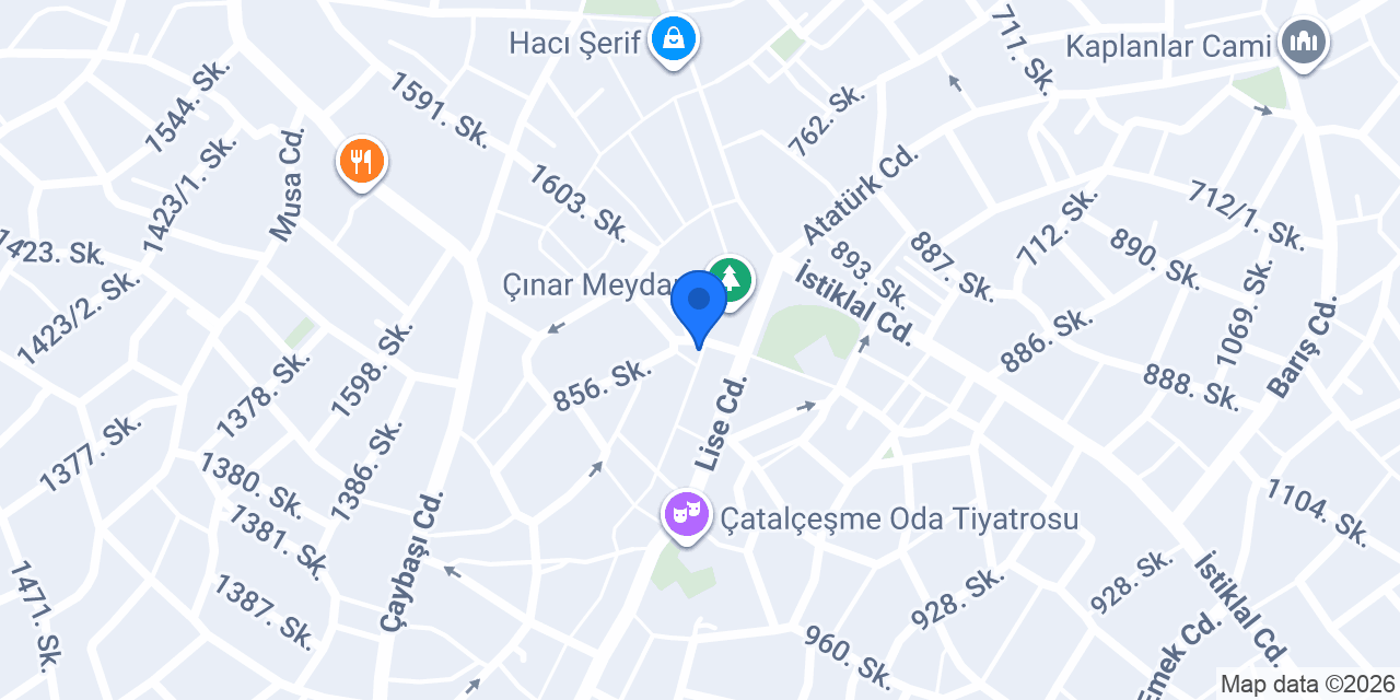 Buse çiçek tasarım konumu